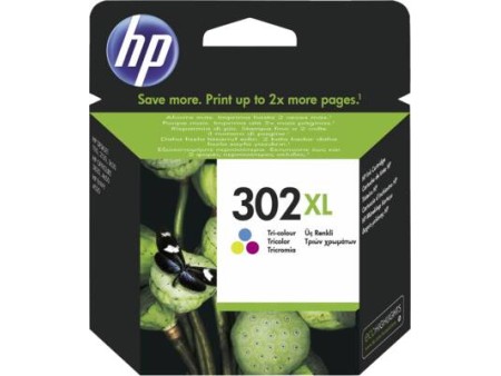 HP 302XL ink color